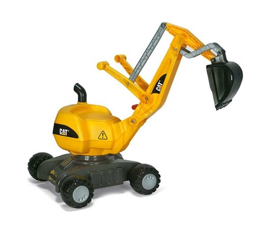 CAT 421015 Rolly Toys Koparka żółta