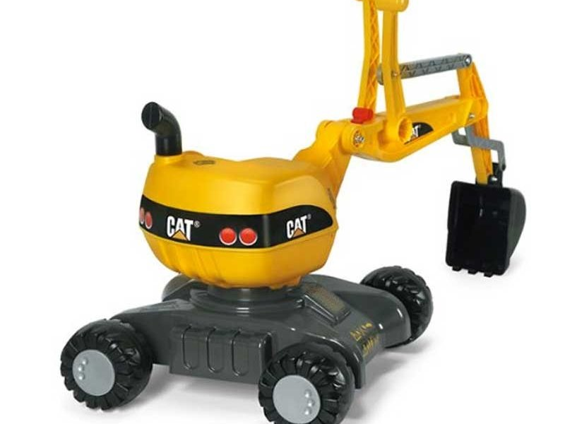 CAT 421015 Rolly Toys Koparka żółta